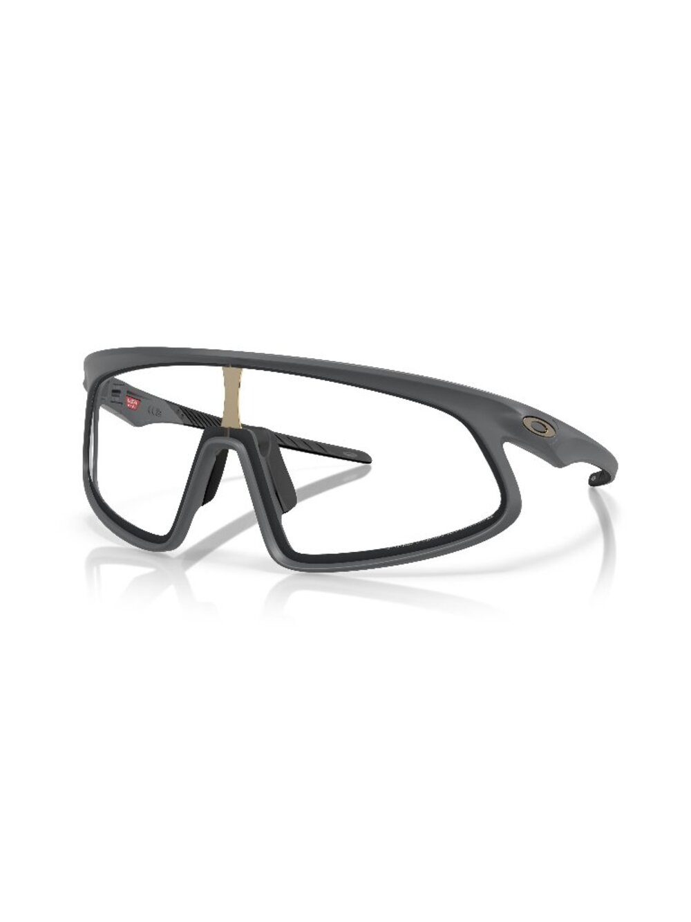 New Oakley Unisex Sunglasses Grey Square Black Lens Acetate Frame OO9484D RSLV